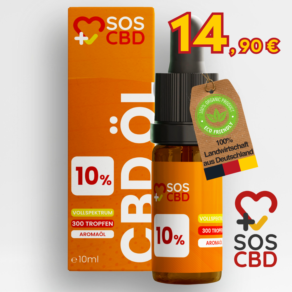 SOS CBD-ÖL 10% 10ml