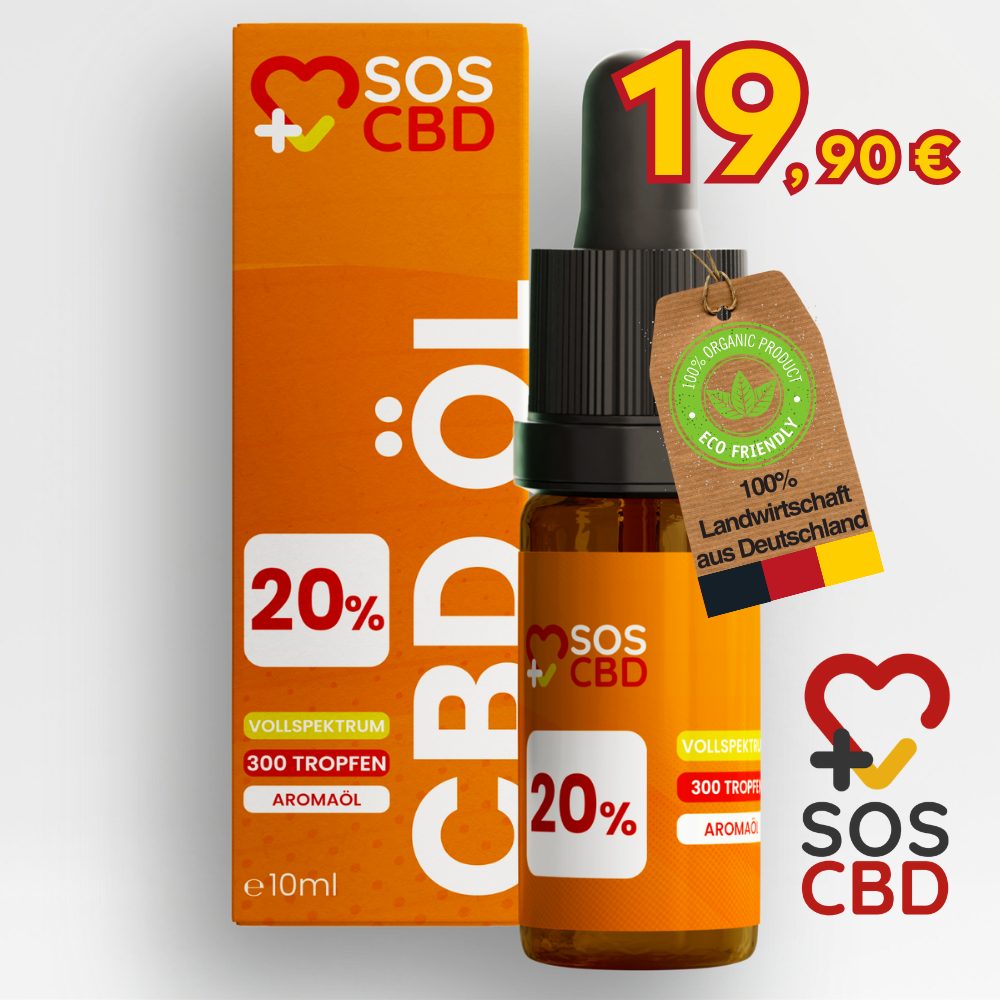 SOS CBD-ÖL 20% 10ml