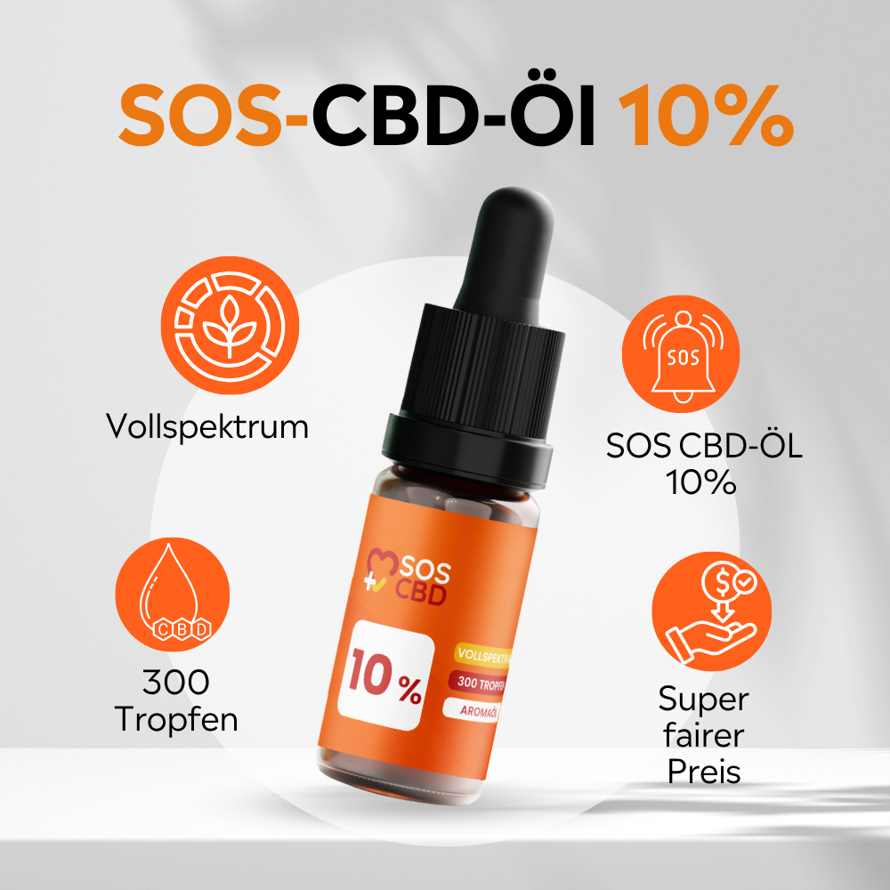 SOS CBD-ÖL 10% 10ml