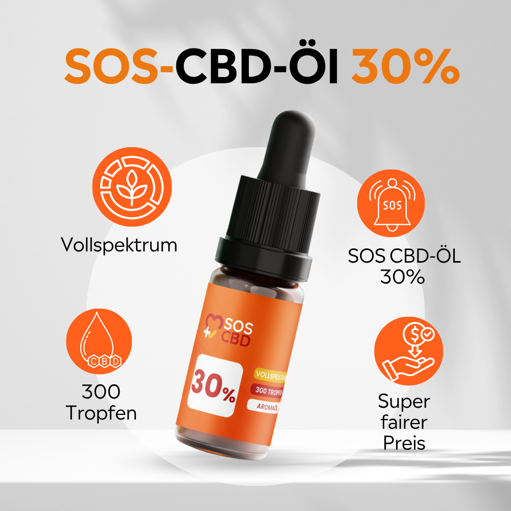 SOS CBD-ÖL 30% 10ml